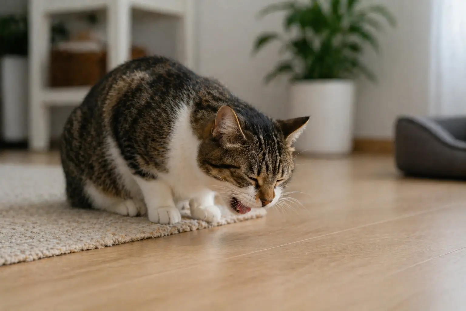 Per què el meu gat vomita sovint? Causes normals i senyals d’alerta