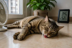 Com ajudar el teu gat a suportar millor la calor a l’estiu